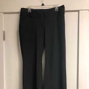 Express dark Charcoal Gray Editor Pant Size 10